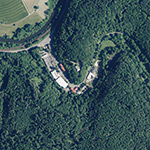 Die Lage von Guntersau im Orthofoto