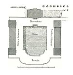 Lageplan des Windhofs in Weilburg, 1921