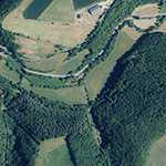 Die Lage von Mühle im Orthofoto