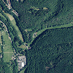 Die Lage von Dianenstein im Orthofoto