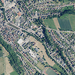 Die Lage von Neumühle im Orthofoto
