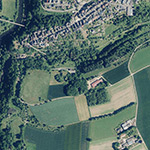 Die Lage von Kehrrod im Orthofoto