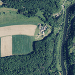 Die Lage von Altschwartenberg im Orthofoto