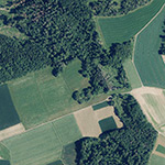 Die Lage von Polygon auf der Winters im Orthofoto