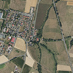 Die Lage von Brück im Orthofoto