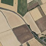 Die Lage von Eisenbach im Orthofoto