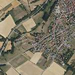 Die Lage von Sandmühle im Orthofoto