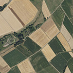 Die Lage von Odendorf im Orthofoto