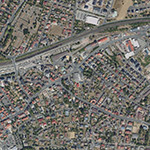 Die Lage von Wazzindorf im Orthofoto