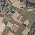 Die Lage von Boppenhausen im Orthofoto