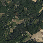 Die Lage von Hillertshausen im Orthofoto