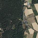 Die Lage von Elisabethbrunnen im Orthofoto