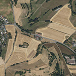 Die Lage von Sellhof im Orthofoto