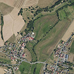 Die Lage von Hellwigsmühle im Orthofoto