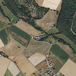 Die Lage von Hardtmühle im Orthofoto