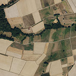 Die Lage von Kaltbach im Orthofoto