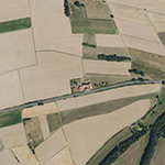 Die Lage von Strasserhof im Orthofoto