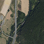 Die Lage von Nehmühle im Orthofoto