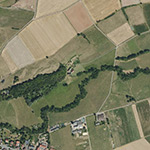 Die Lage von Hesslermühle im Orthofoto
