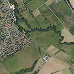 Die Lage von Klausenmühle im Orthofoto