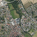 Die Lage von Nächstenmühle im Orthofoto