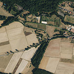 Die Lage von Geißelhof im Orthofoto