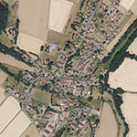 Die Lage von Alt-Hattendorf im Orthofoto