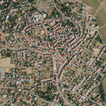 Die Lage von Herbstein, Stadt im Orthofoto