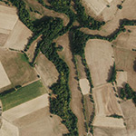 Die Lage von Dankenrode im Orthofoto