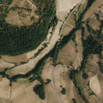 Die Lage von Reisbach im Orthofoto