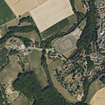 Die Lage von Herrnmühle im Orthofoto