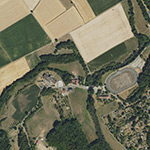 Die Lage von Pletschmühle im Orthofoto