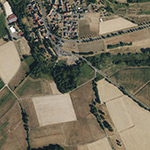 Die Lage von Rockelshausen im Orthofoto