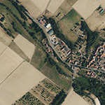 Die Lage von Werners-Mühle im Orthofoto