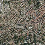 Die Lage von Wörth im Orthofoto