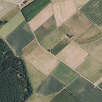 Die Lage von Seeburg im Orthofoto