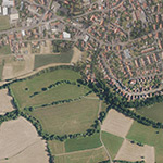 Die Lage von Pfannmühle im Orthofoto