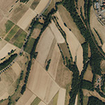 Die Lage von Hammelsburg im Orthofoto