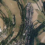Die Lage von Bienmühle im Orthofoto