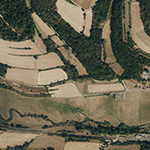 Die Lage von Wachenhausen im Orthofoto