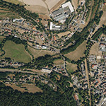 Die Lage von Jäckelsmühle im Orthofoto