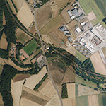 Die Lage von Bahnwärterhaus im Orthofoto