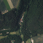 Die Lage von Oberrainmühle im Orthofoto