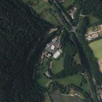 Die Lage von Vogkenraide im Orthofoto