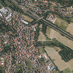 Die Lage von Stadtmühle im Orthofoto
