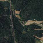 Die Lage von Gebertsmühle im Orthofoto