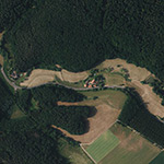 Die Lage von Sippelsmühle im Orthofoto