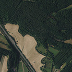 Die Lage von Salzborn im Orthofoto