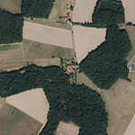 Die Lage von Klübersborn im Orthofoto