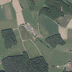 Die Lage von Unterwehl im Orthofoto